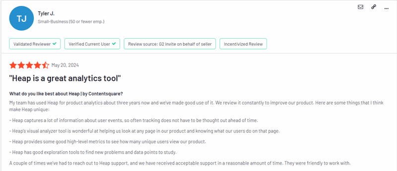 heap positive review