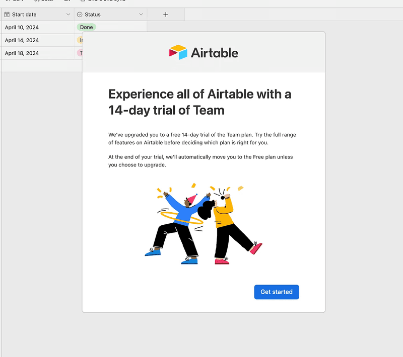 Airtable-trial-offer
