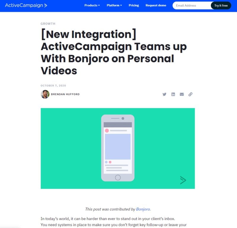 ActiveCampaign-Bonjoro-integration