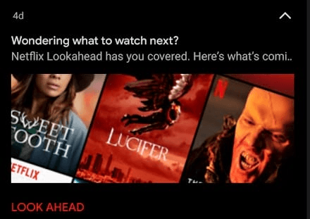 Send custom notifications to segmented audiences like Netflix.