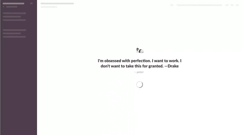 Slack-loading-animation-and-skeleton-screen