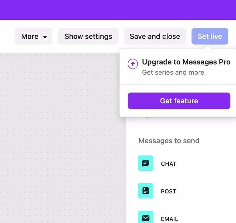 Techniques to boost freemium conversion rate: limit access to advanced features.