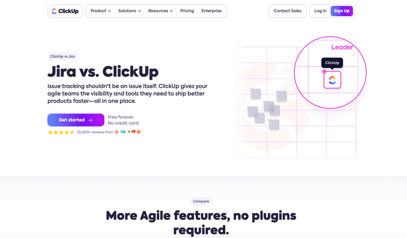 Comparison pages for organic SEO