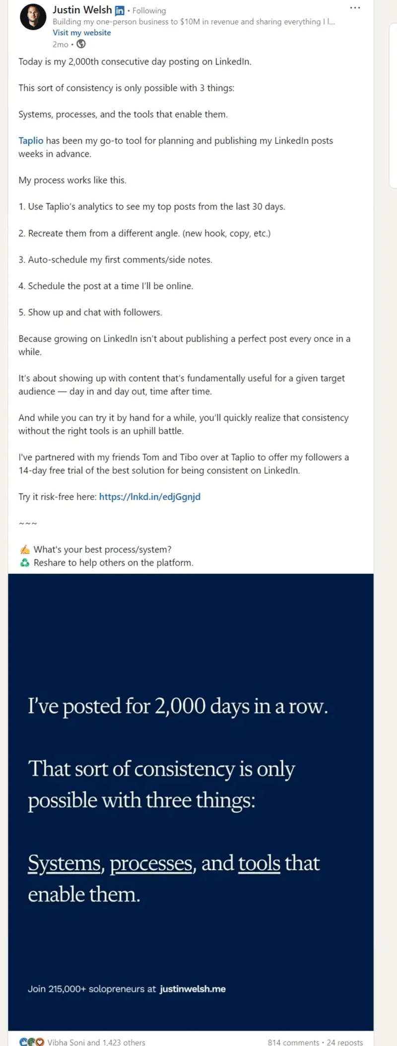 Justin_Welsh_word-of-mouth-marketing-campaign