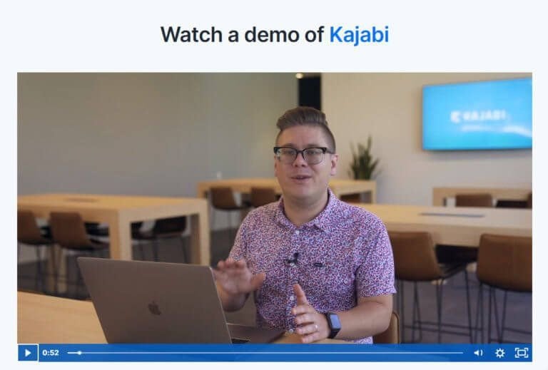 saas sales process stages demo content