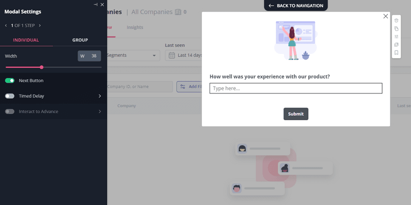 leading question example voice of customer survey example