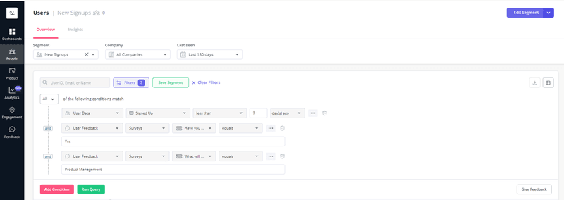 SaaS user flow optimization: User segmentation for personalization
