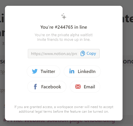 notion-new-feature-alpha-waitlist-release-product-go-to-market