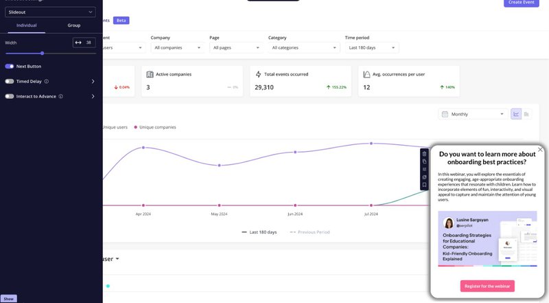 personalized webinar offer