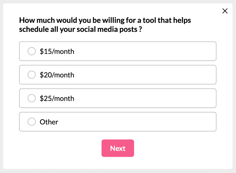 pricing-question-quantitative