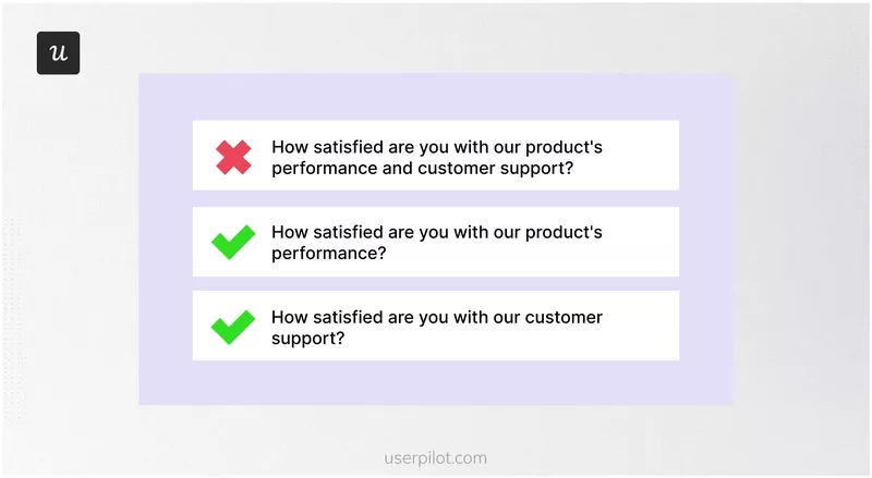 Double barrel question example and better alternatives