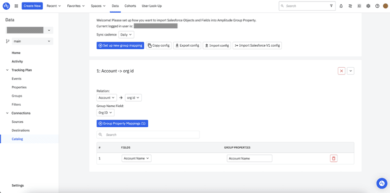 Amplitude integrations: Salesforce CRM