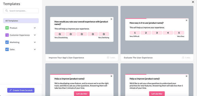 survey-templates-Userpilot