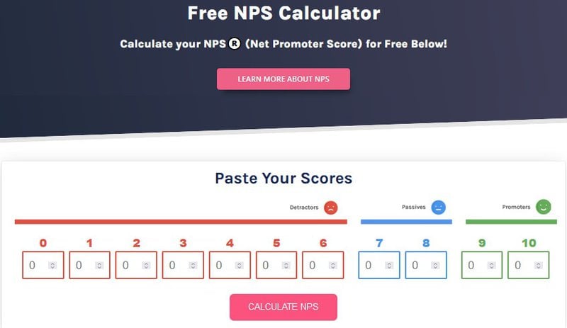userpilot nps calculator
