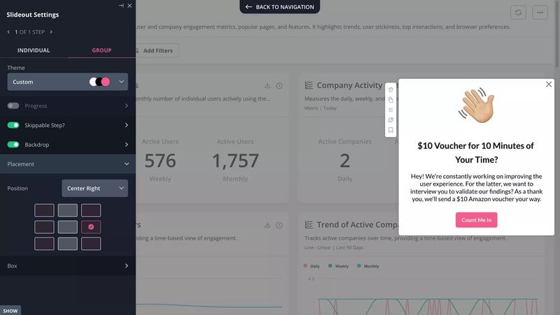 in-app interview invite - how to identify customer pain points