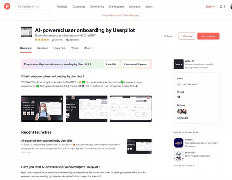 Book a demo to explore Userpilot’s powerful AI feature.