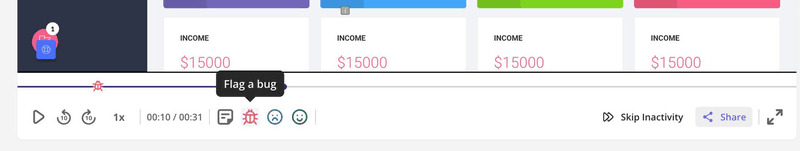 Collect data on user behaviors with Userpilot's session replays