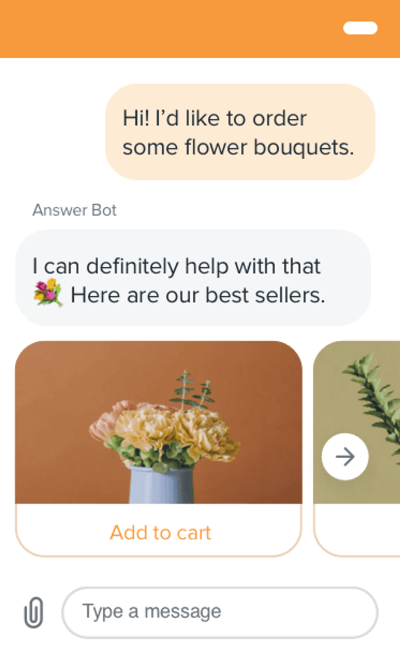 Zendesk’s chatbot is one of the features powered by customer insights AI. 