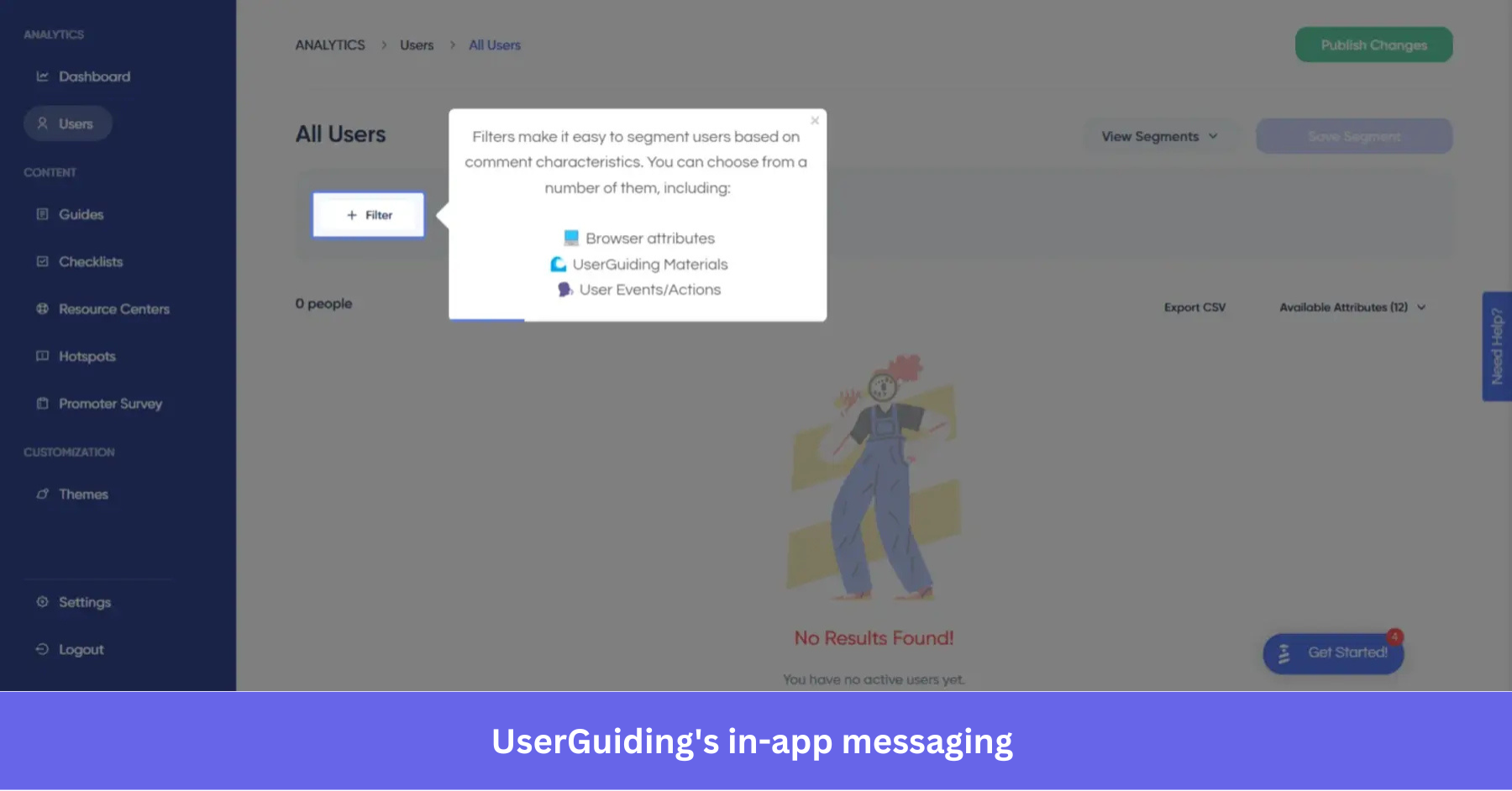 Tooltip designed in UserGuiding.