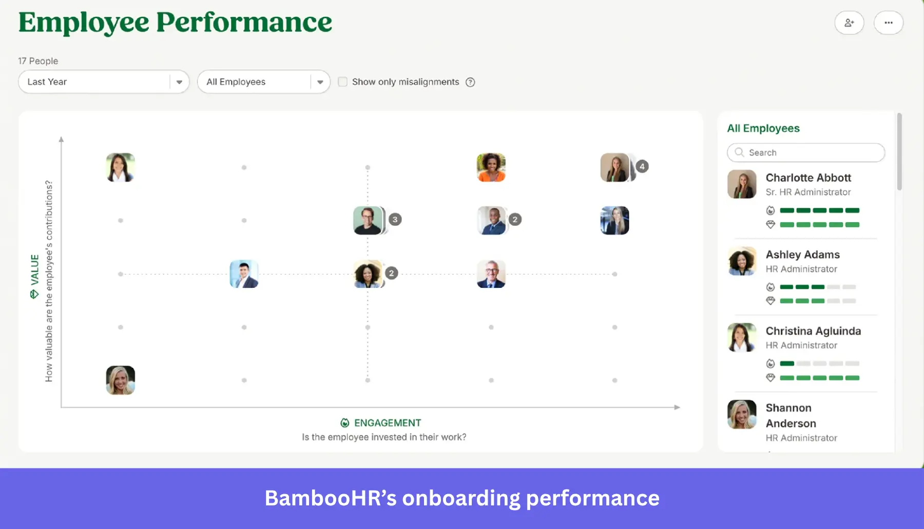 BambooHR employee performance analytics for data driven insights.