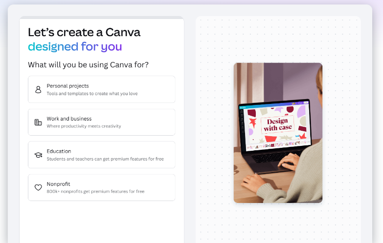 Canva's JTDB welcome survey