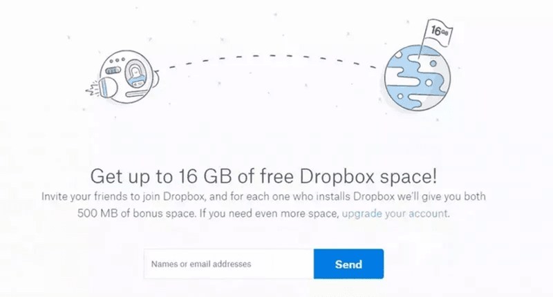 Customer Loyalty Program - Dropbox