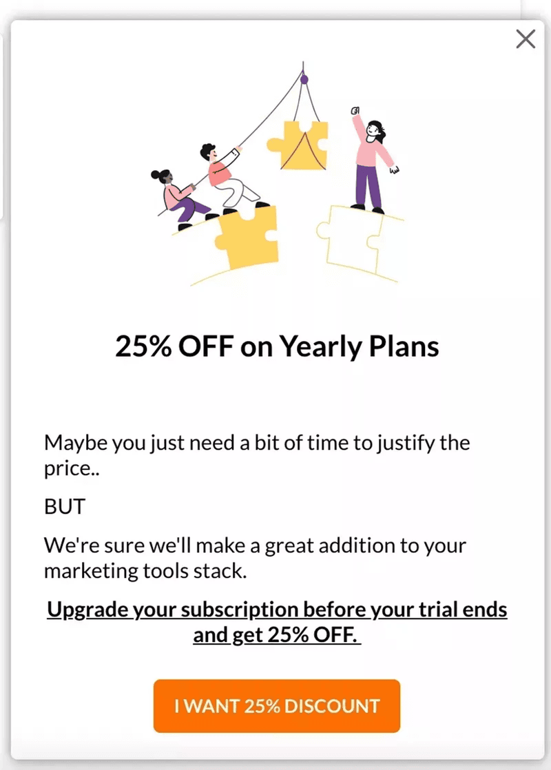 Limited Time Deals Upsell Opportunity