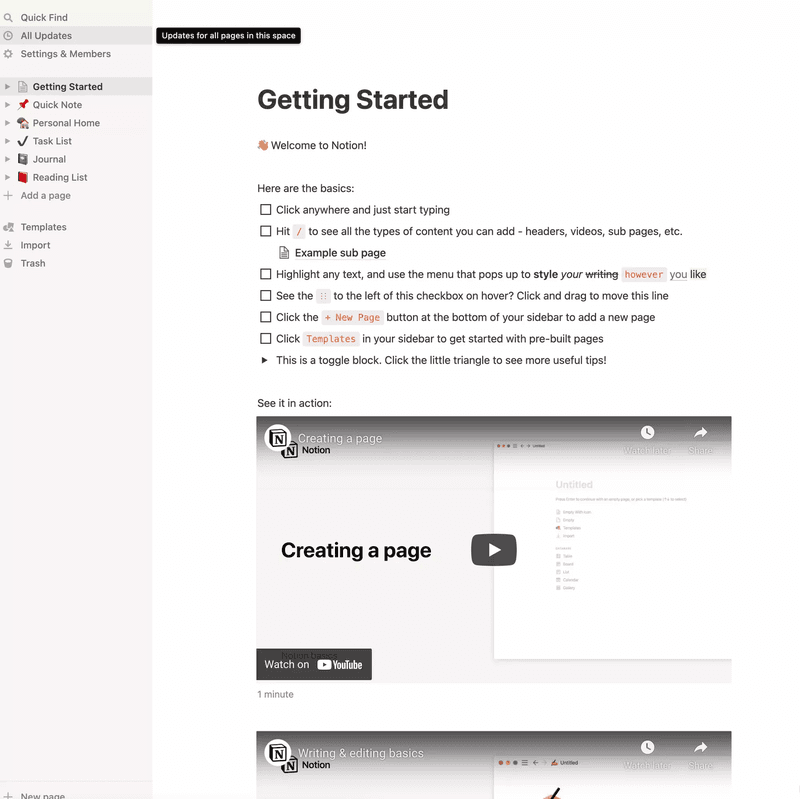 Starting with a blank canvas is a challenge