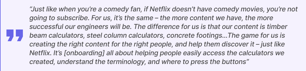 Chris explains the drop-off issue