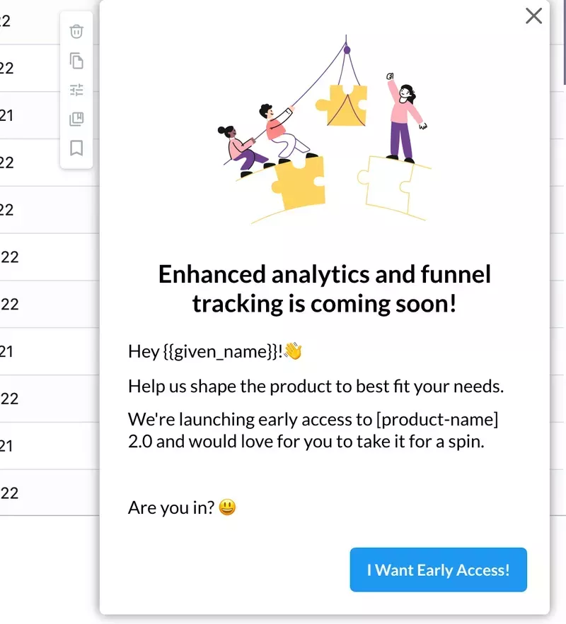Use beta testing instead of A/B testing