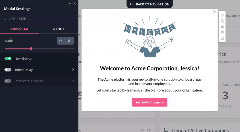 Carefully craft your welcome message to create a positive first impression.