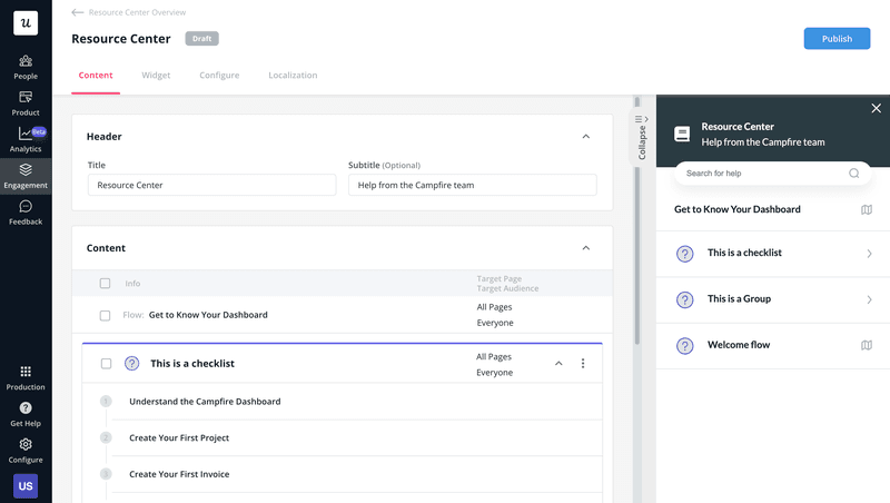 in app resource center userpilot