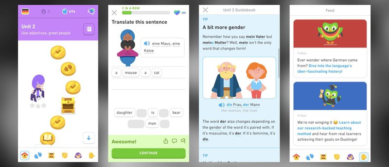 duolingo mobile app engagement strategy
