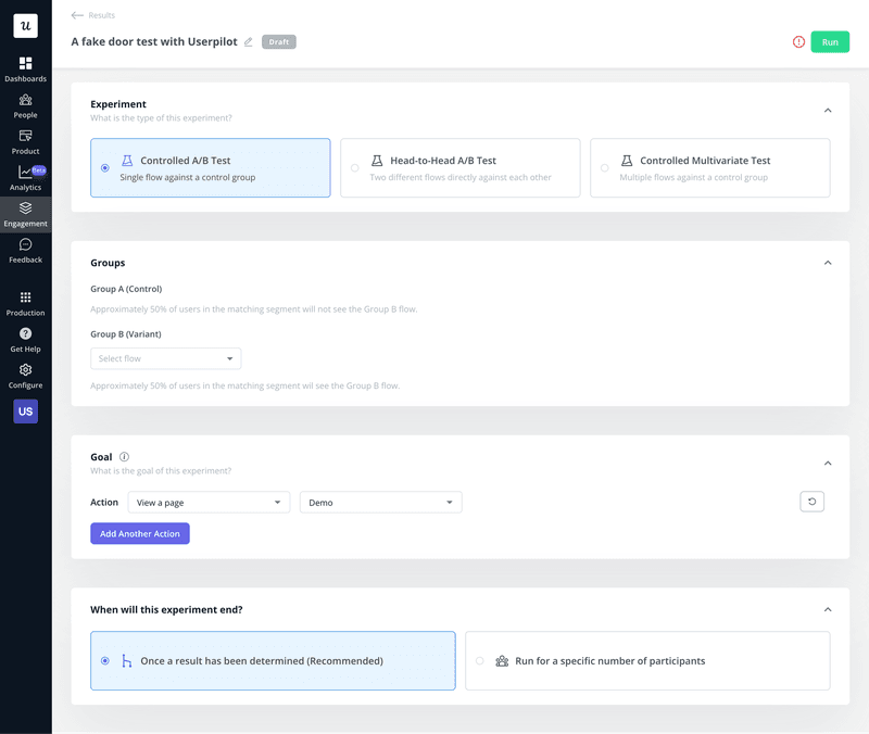 Growth marketing tactic: Product experimentation