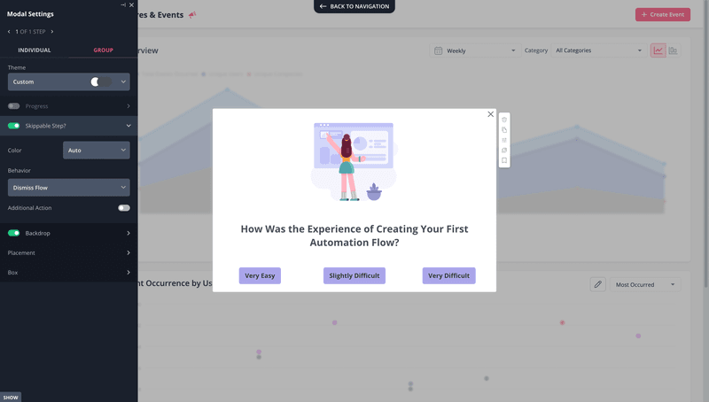Product Evaluation Survey Questions: How was the experience of creating your first automation flow?