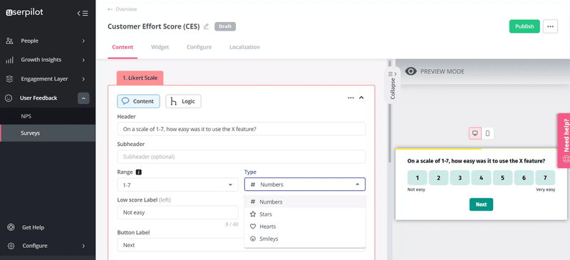feature-question-ces-survey-template-userpilot
