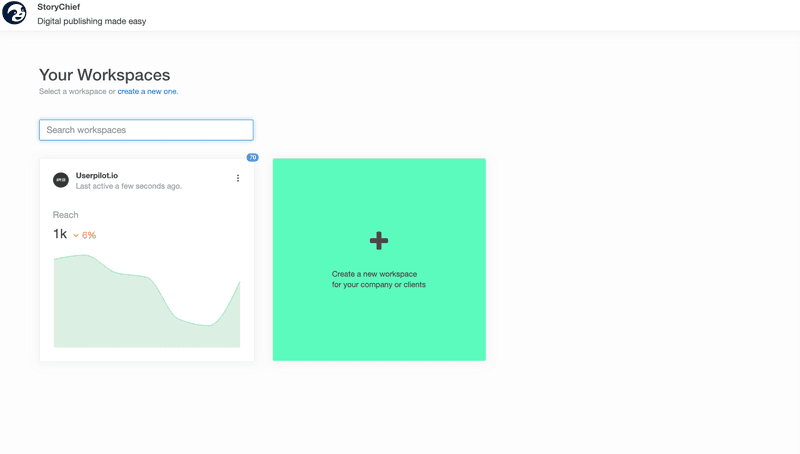 empty state needs demo content
