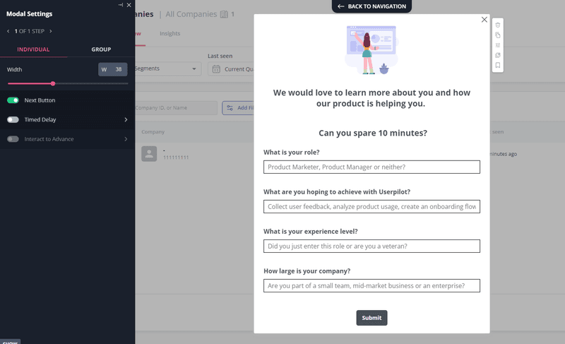 userpilot-in-app-survey