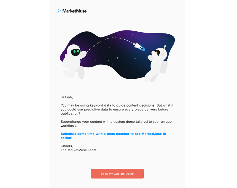 live demo invitation customer success strategy