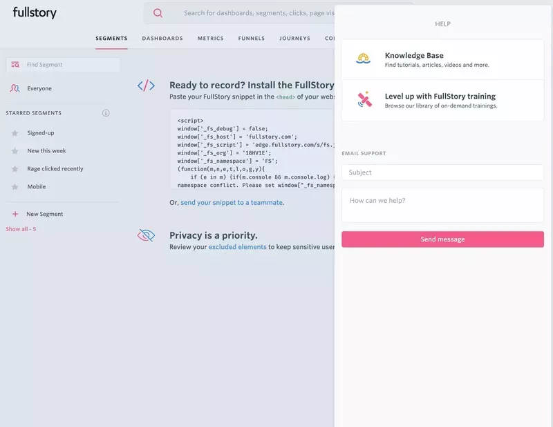 Resource Center created in Userpilot