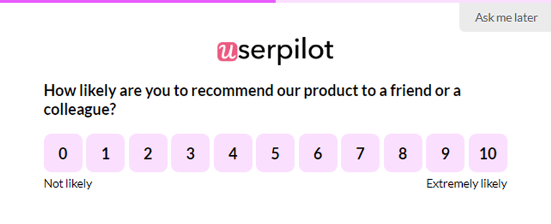 userpilot-nps-survey-example