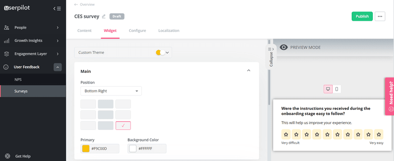 Onboarding-CES-survey