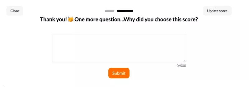 qualitative survey question