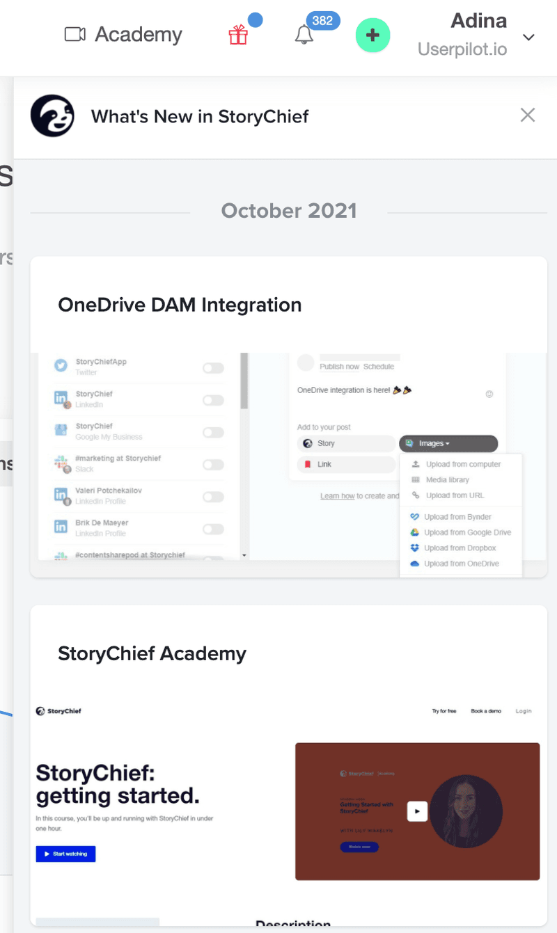 story-chief-product-release-note-in-app-messages