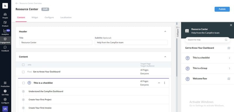 Userpilot resource center