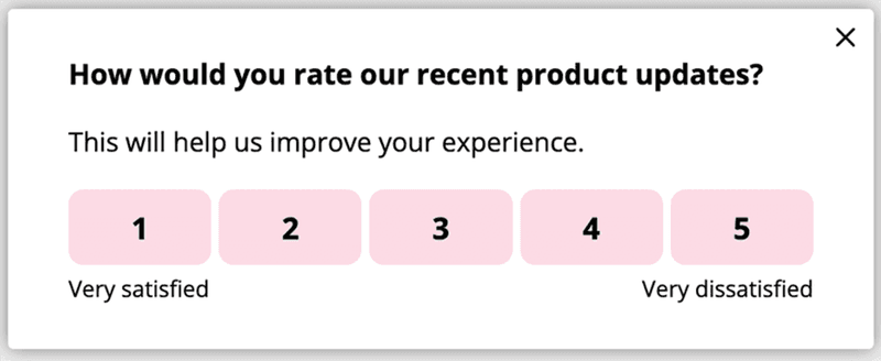 satisfaction survey neutral example