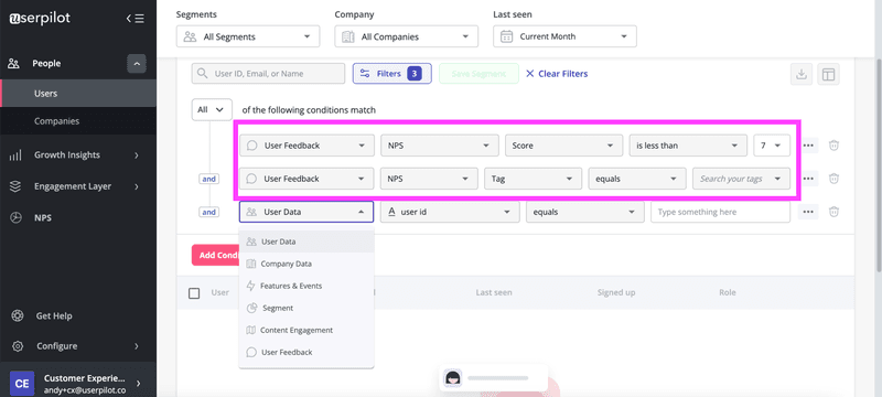 segmentation-userpilot