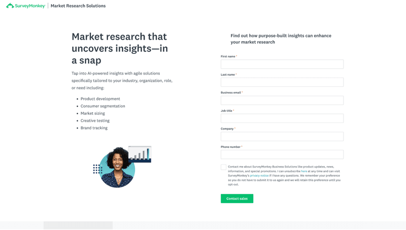 SurveyMonkey-landing-page-click-funneling