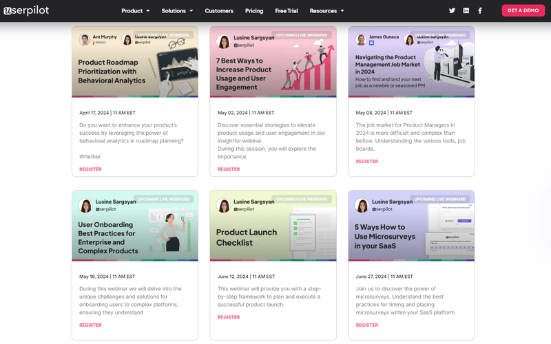 Userpilot conversion path