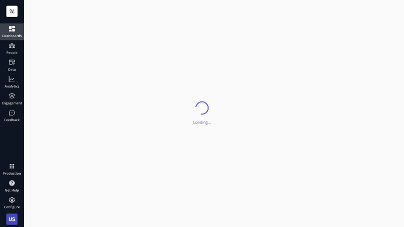Userpilot preloader. Use them to provide users with immediate feedback.